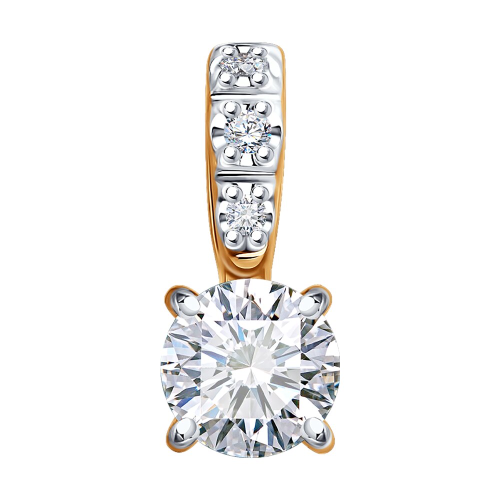 

Подвеска из красного золота Diamant 51-230-02416-1, бриллиант, 51-230-02416-1