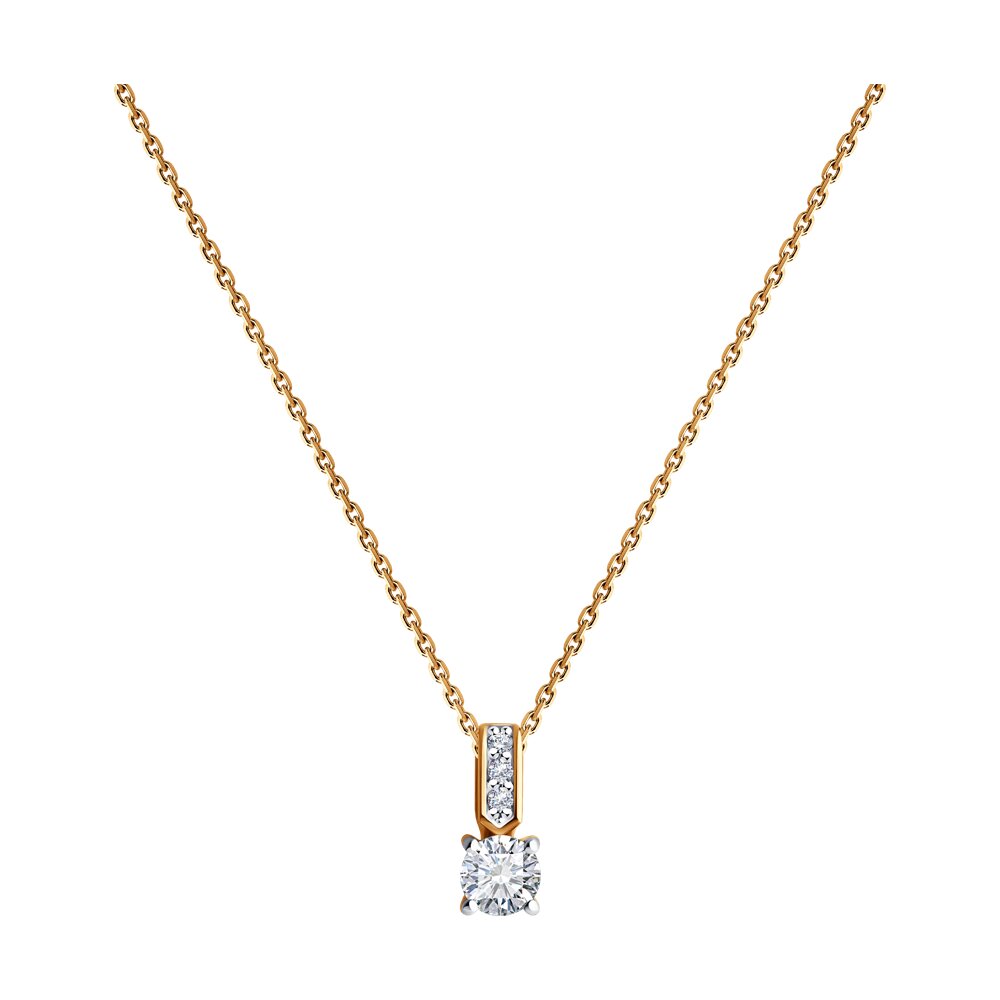 

Колье из красного золота 38-42 см Diamant 51-270-02459-1, бриллиант, 51-270-02459-1