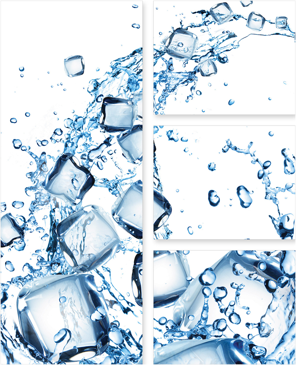 

Картина модульная на холсте Модулка Лед 120x153 см, 238