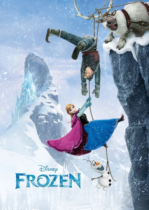 

Постер к мультфильму "Холодное сердце" (Frozen) Оригинальный 68,6x96,5 см