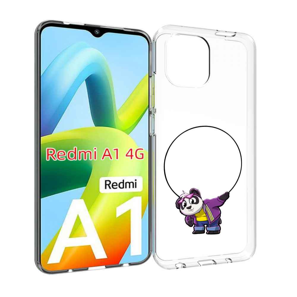 

Чехол Mypads Панда-С-Обручем Для Xiaomi Redmi A1, Прозрачный, Tocco