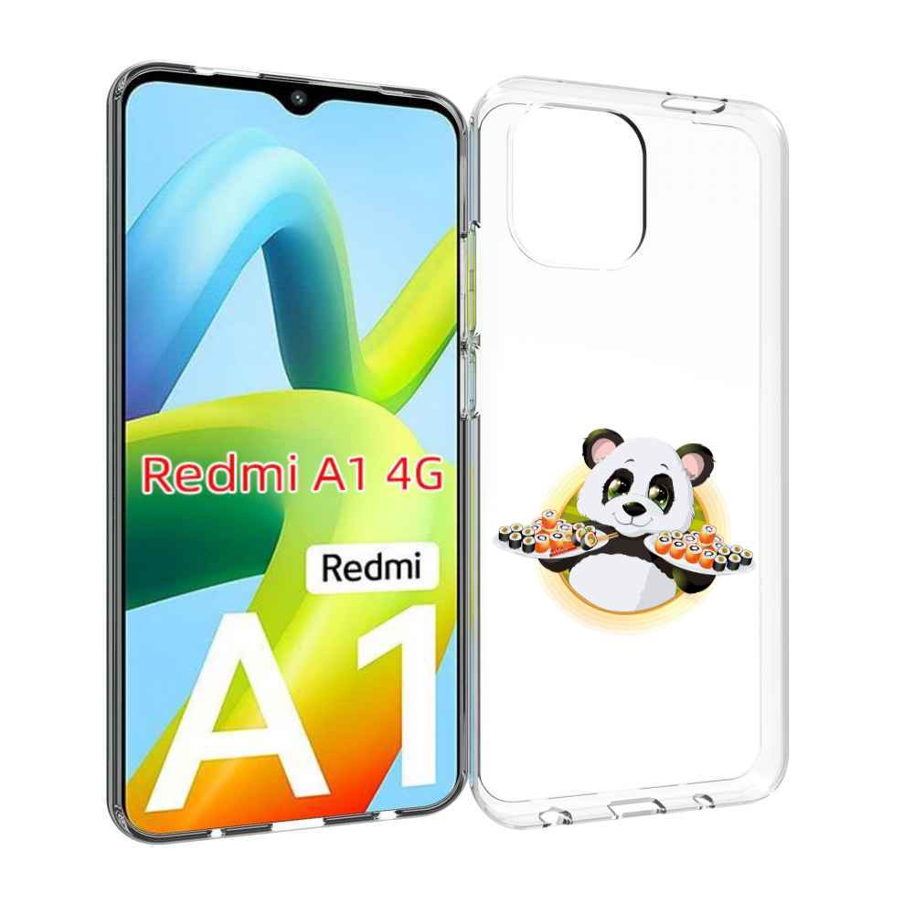 Чехол Mypads Панда-С-Суши Для Xiaomi Redmi A1
