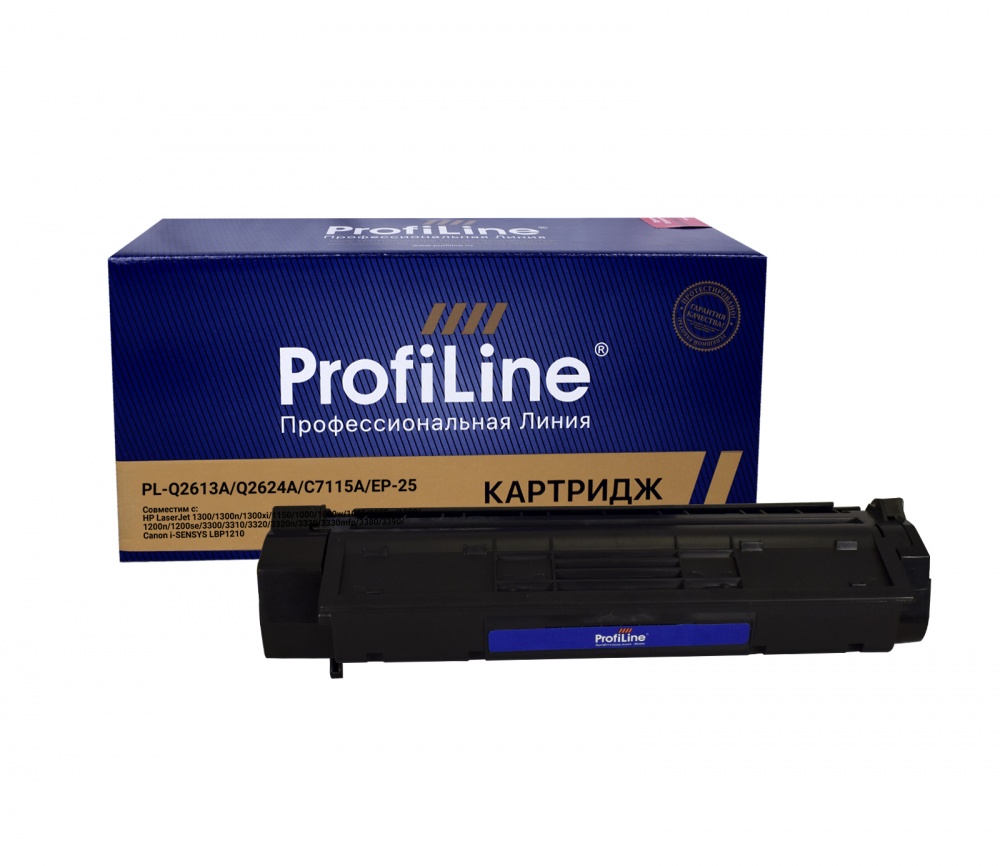 

Картридж для лазерного принтера Profiline Q2613A/Q2624A/C7115A/EP-25 Black, совместимый, Черный