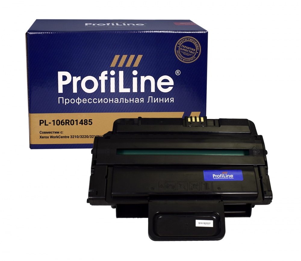 

Картридж для лазерного принтера Profiline 106R01485 Black, совместимый, Черный