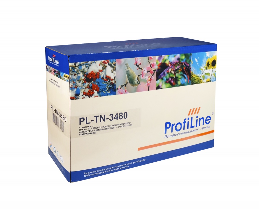 

Картридж для лазерного принтера Profiline TN-3480 черный, совместимый