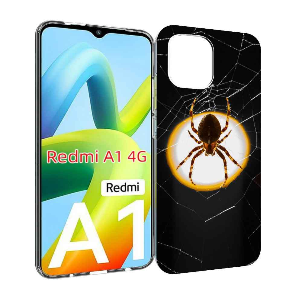 

Чехол Mypads Паук-С-Паутинкой Для Xiaomi Redmi A1, Прозрачный, Tocco