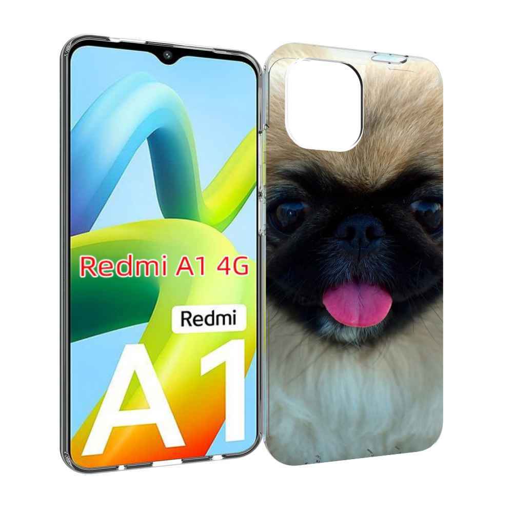 

Чехол Mypads Пекинез Для Xiaomi Redmi A1, Прозрачный, Tocco