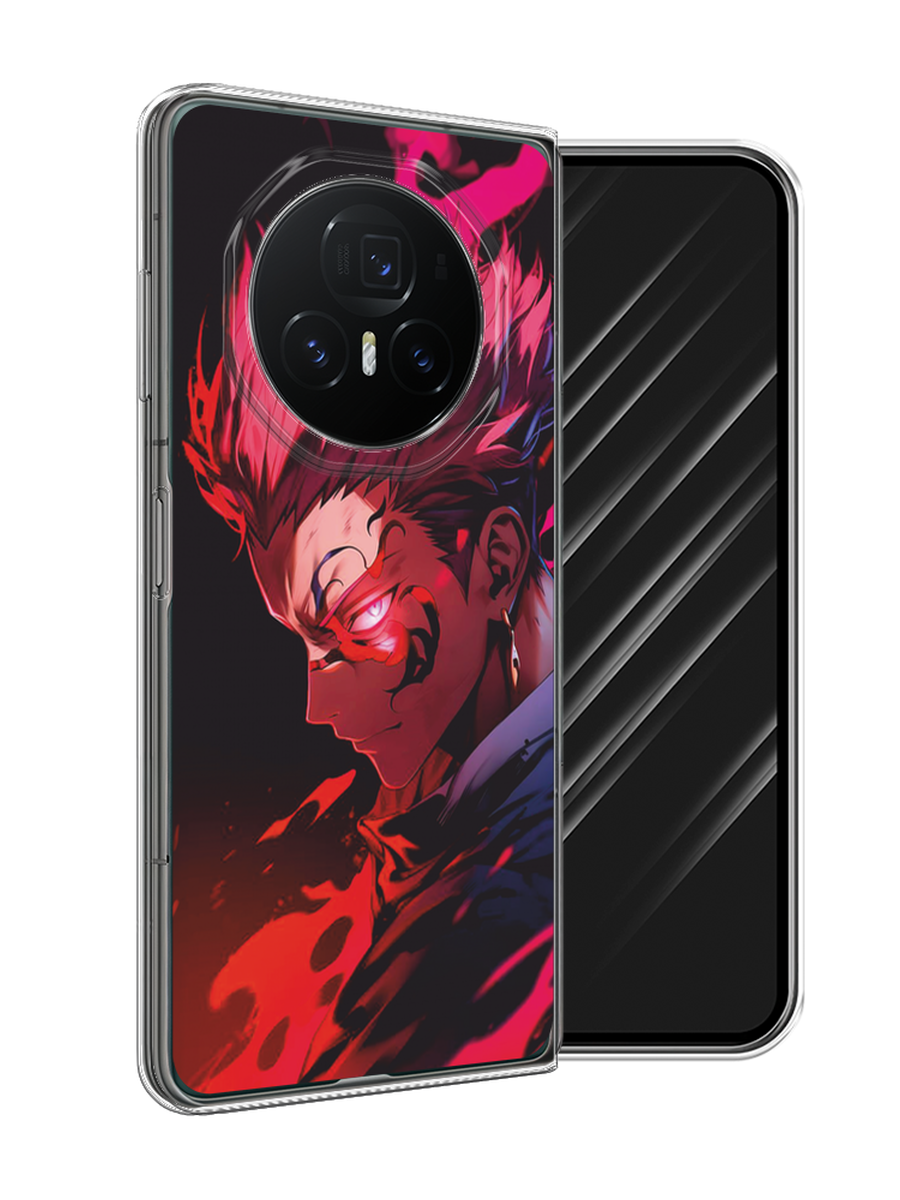 

Чехол Awog на Honor Magic V3 "Взгляд Сукуны", Розовый;красный;черный, 6125050-1