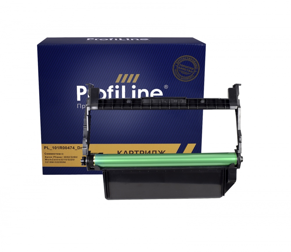 

Картридж для лазерного принтера Profiline 101R00474 Drum Black, совместимый, Черный