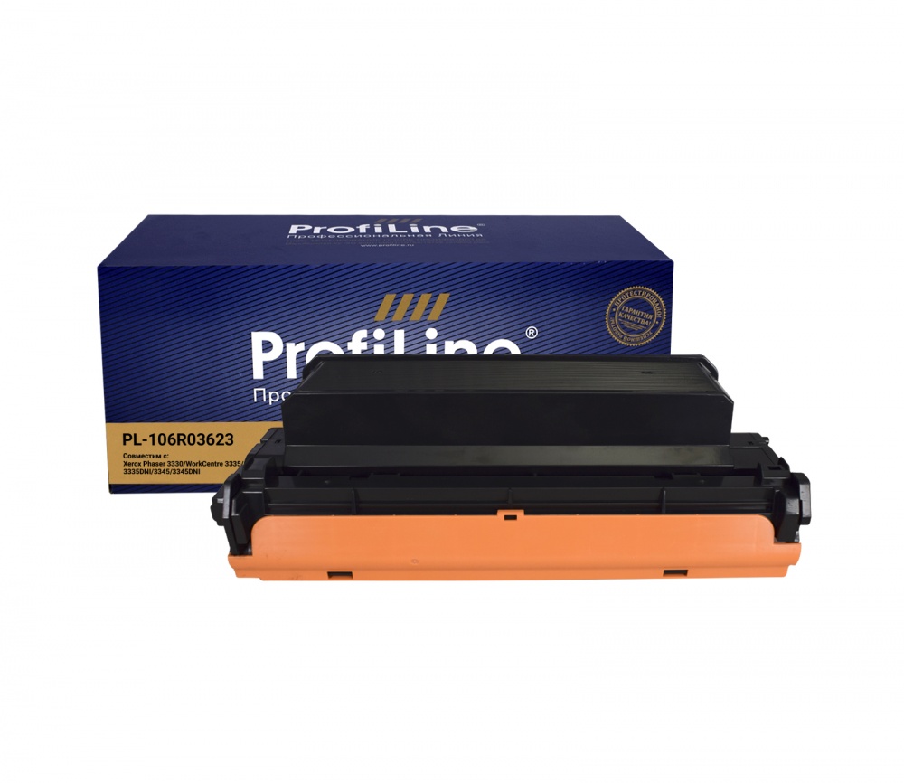 

Картридж для лазерного принтера Profiline 106R03623 Black, совместимый, Черный