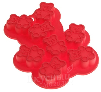 

Силиконовая форма Монстры Cookie Monster Silikomart