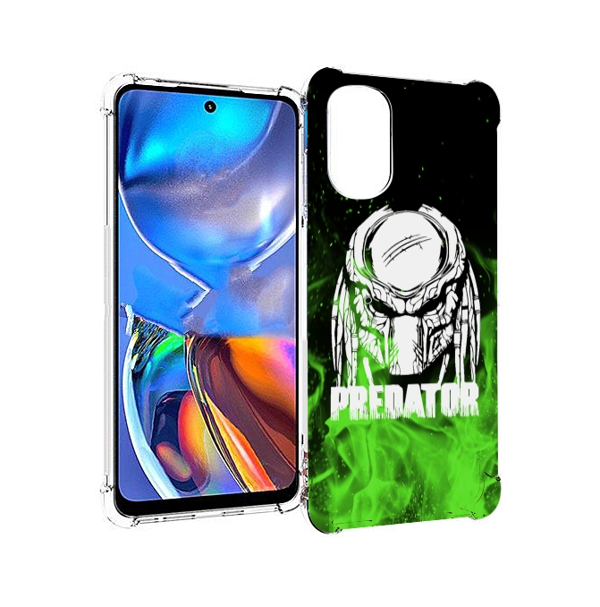 

Чехол MyPads Знак-хищника для Motorola Moto E32, Прозрачный, Tocco