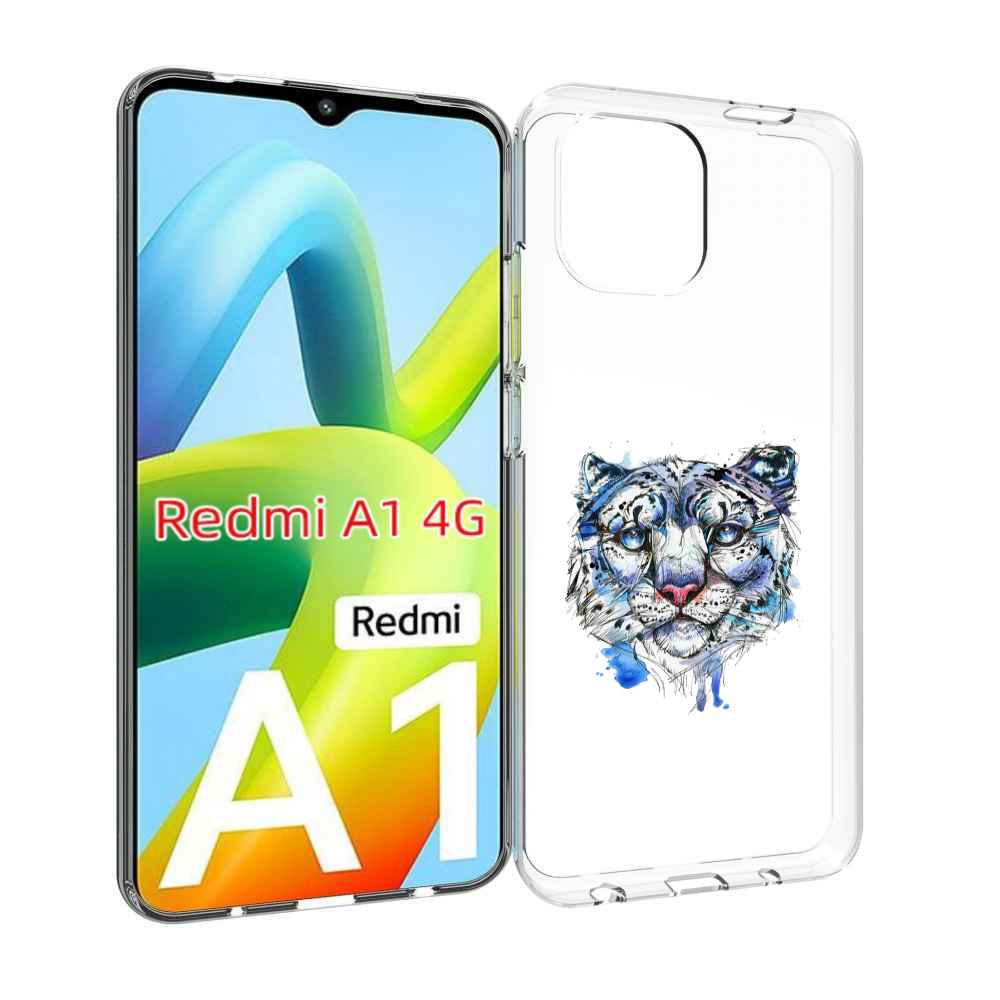 

Чехол Mypads Водяной Тигр Для Xiaomi Redmi A1, Прозрачный, Tocco