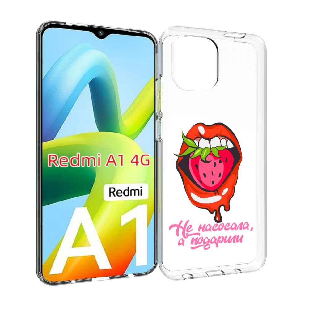 

Чехол Mypads Подарили Для Xiaomi Redmi A1, Прозрачный, Tocco