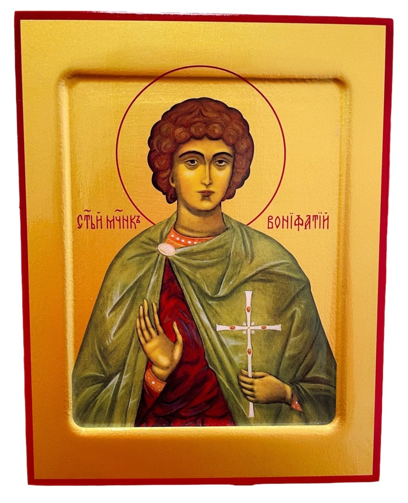 Икона Вонифатий Тарсийский, Мученик