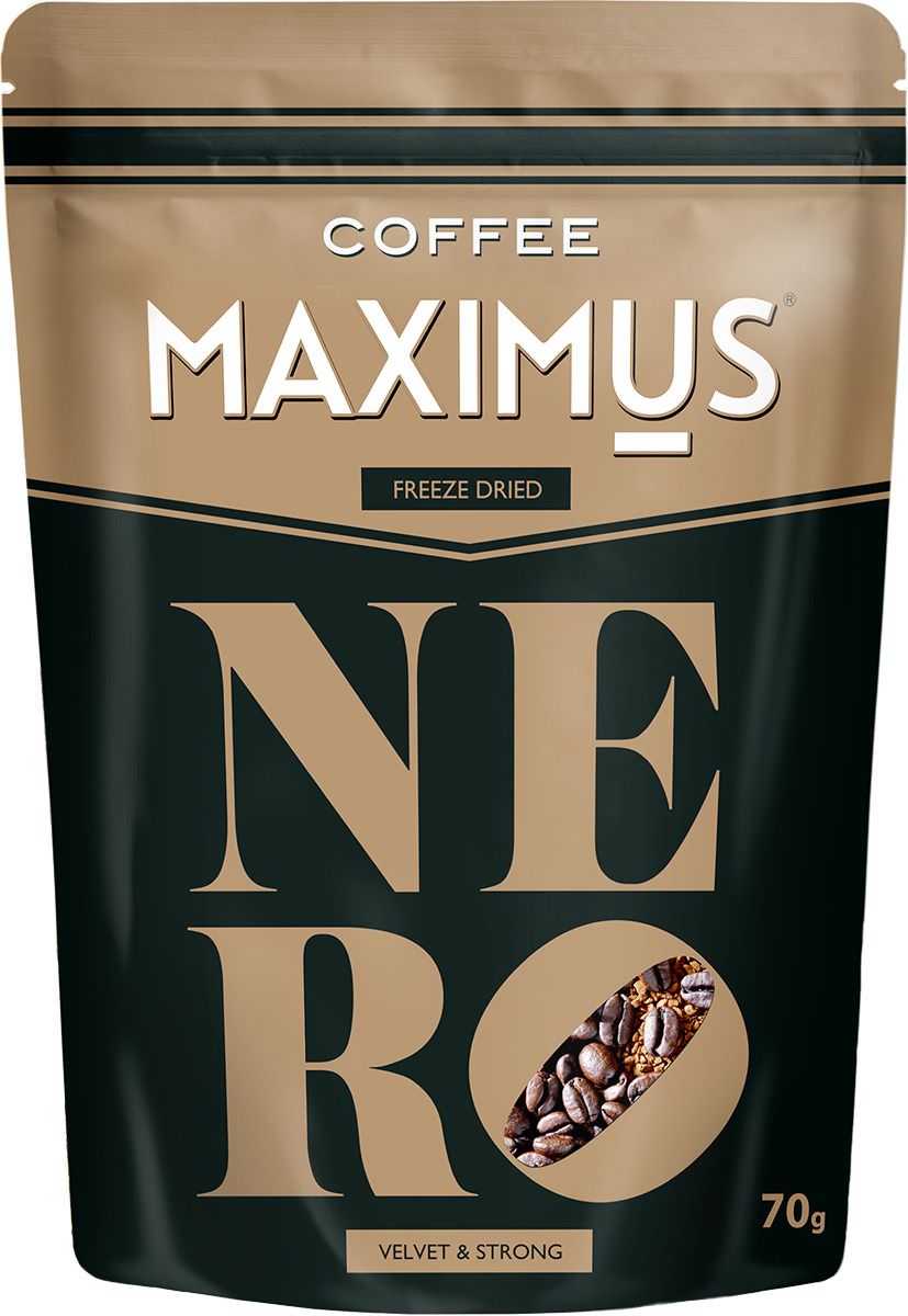Кофе растворимый Maximus Nero, 70 г