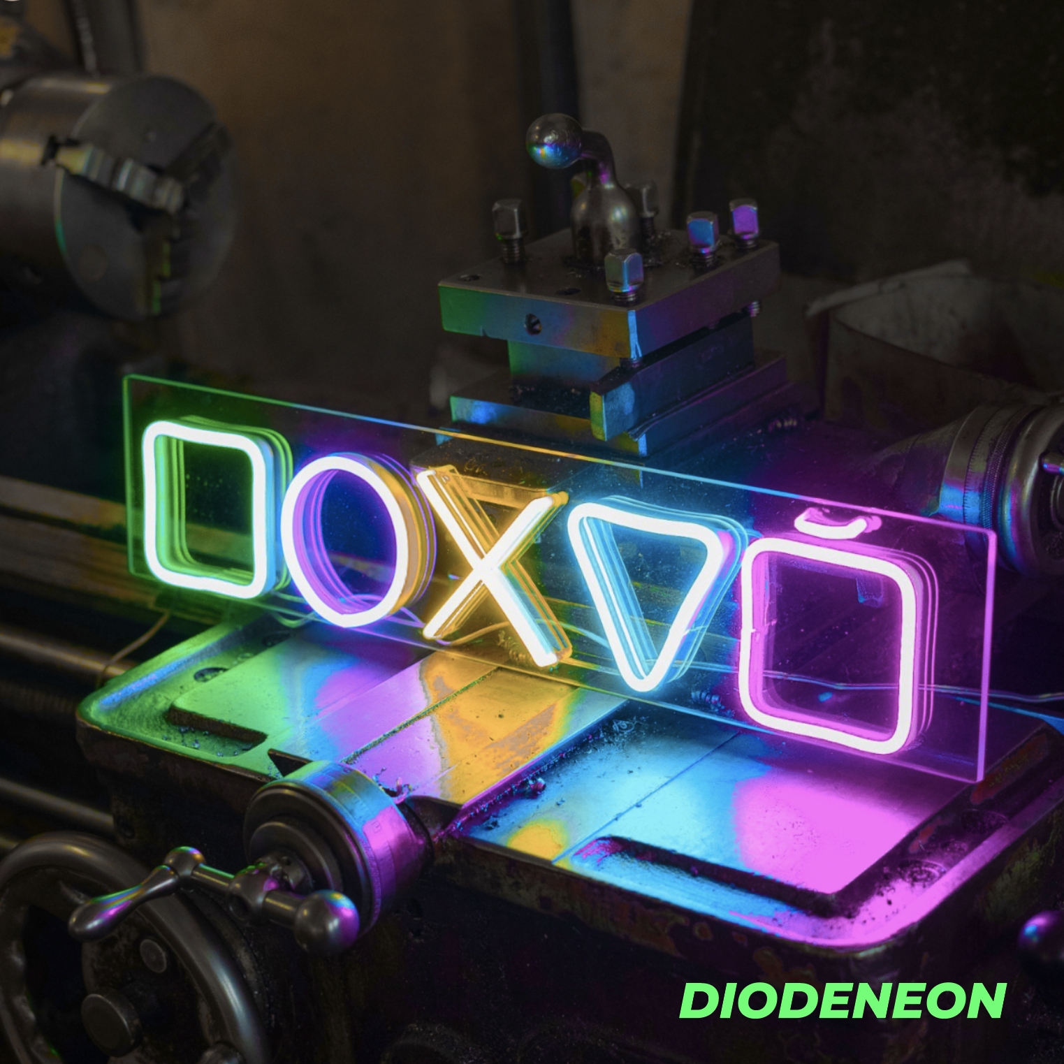 Неоновый LED светильник DIODENEON Поxxй