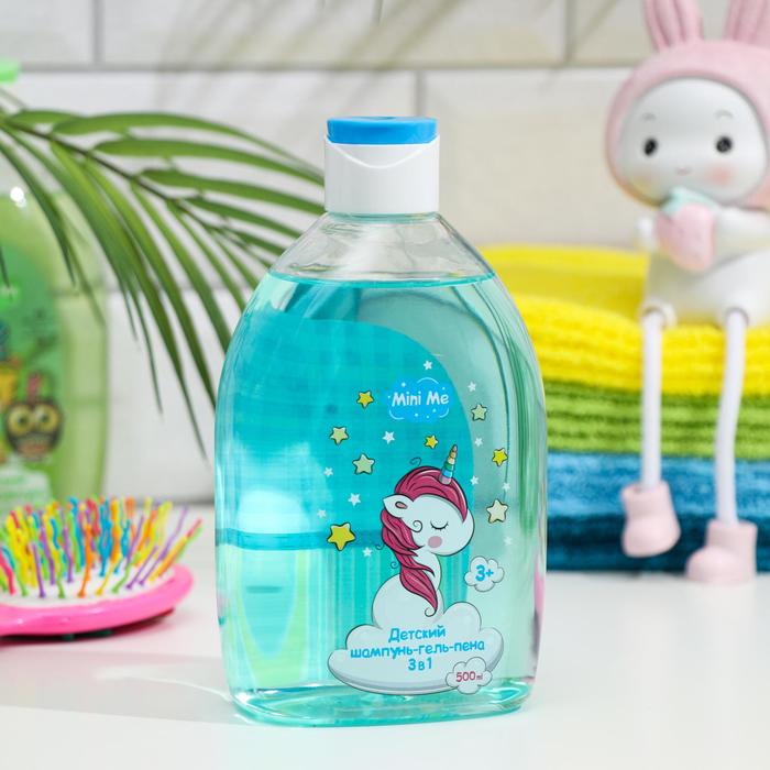 

Детский шампунь-гель-пена 3 в 1, Mini Me, 500 г