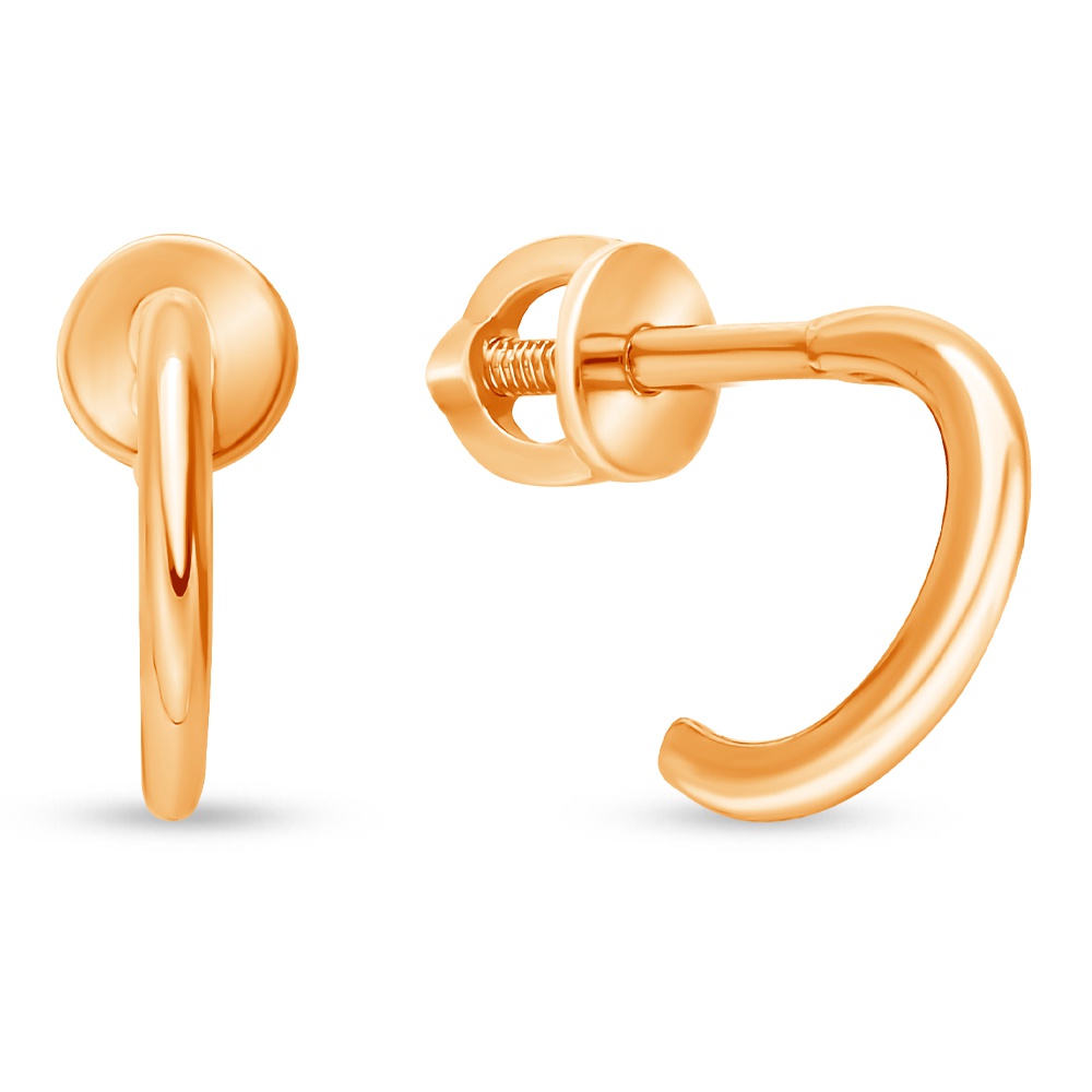 

Серьги из красного золота 585Gold 402004515, 402004515