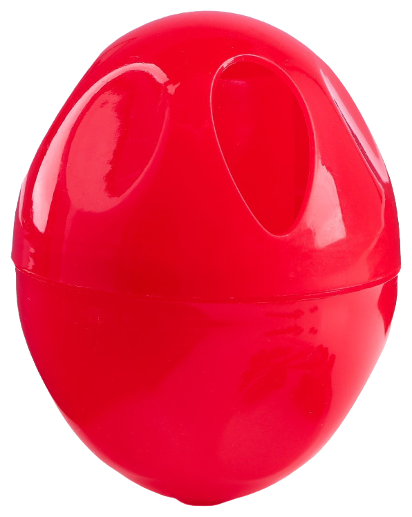 

Игрушка для сухого корма Пижон Яйцо, красная, 6,7 см