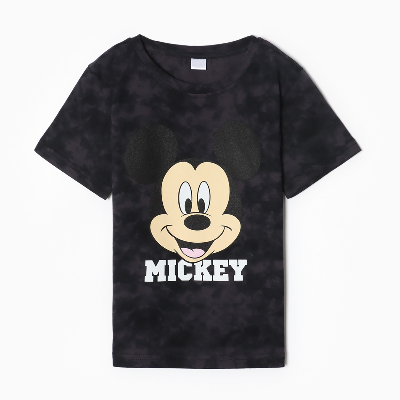 

Футболка Mickey, Микки Маус, «Тай-дай», рост 110-116, Серый, Микки Маус и друзья