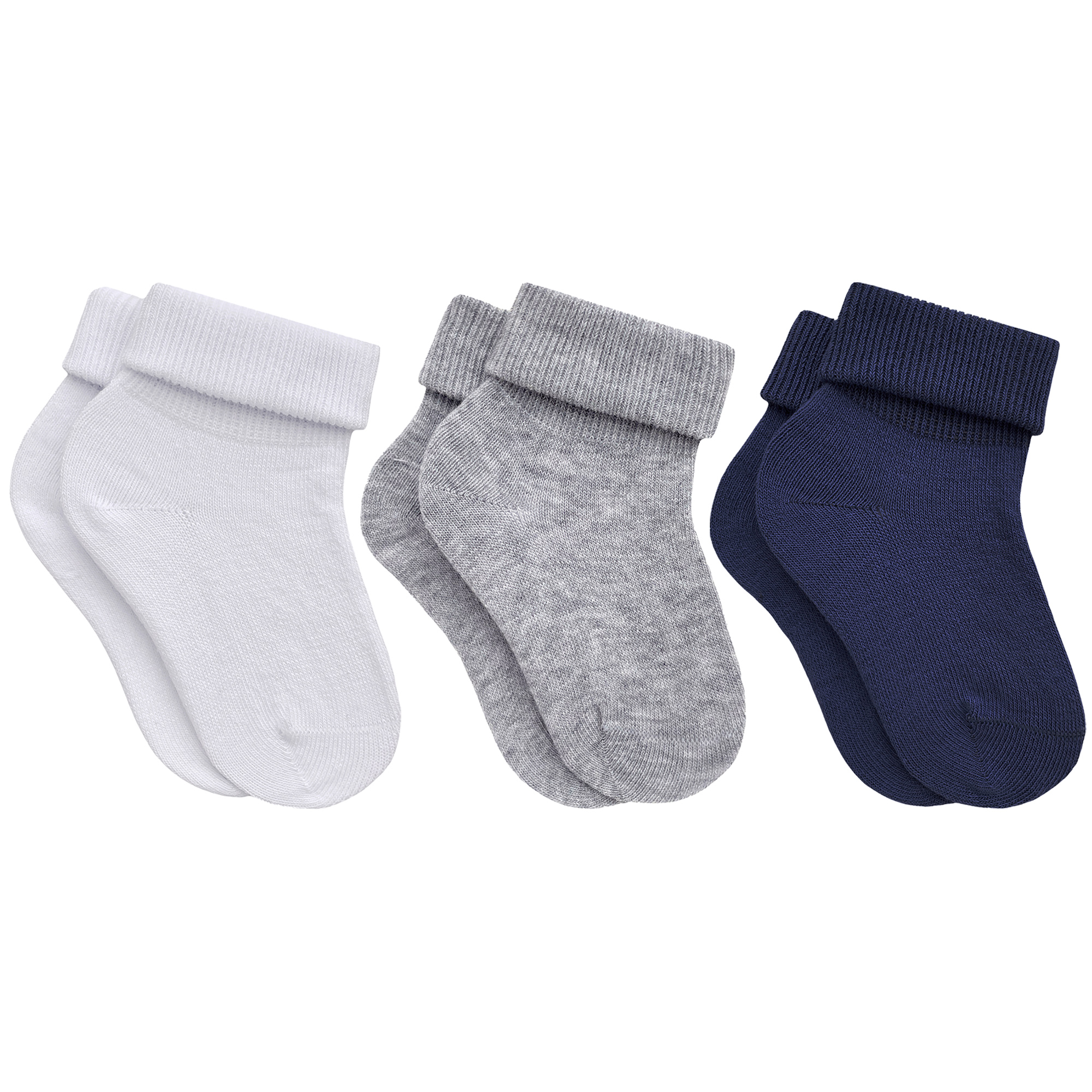 

Носки детские Rusocks 3-Д3-13783, микс 21, 14-16, Белый;серый;синий, 3-Д3-13783