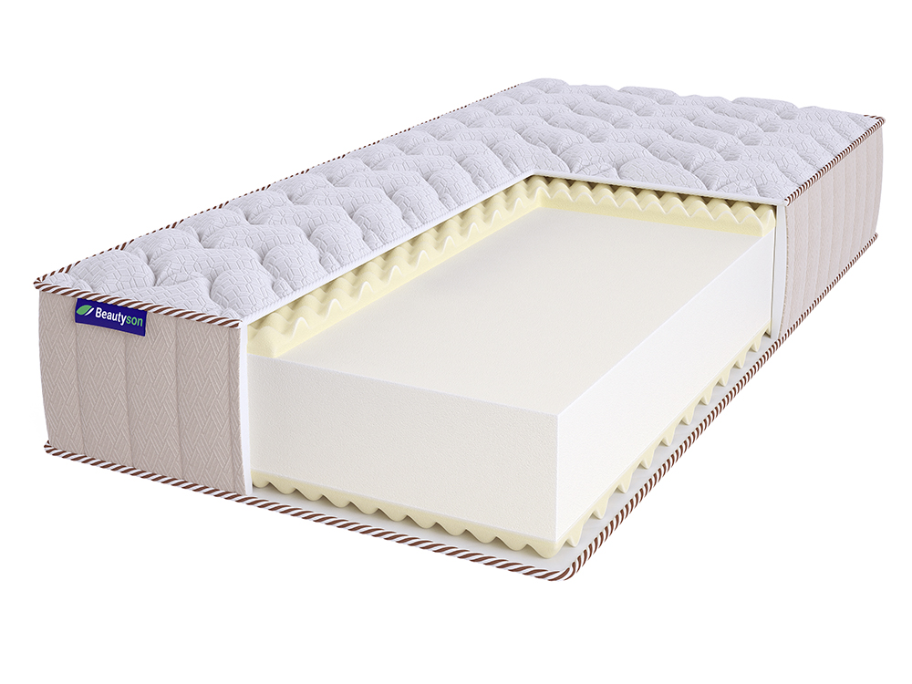 

Матрас BeautySon FOAM HARD 14 Massage Double LUX 100х190, Белый, FOAM HARD 14 Massage Double LUх