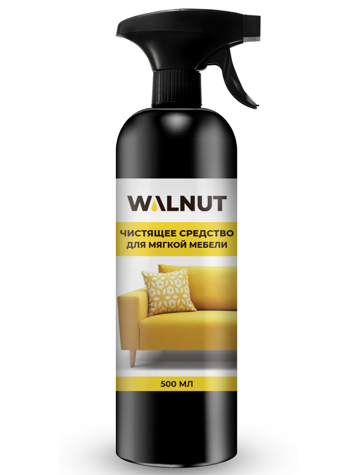 

Чистящее средство для мягкой мебели Walnut 500 мл, WLN0397