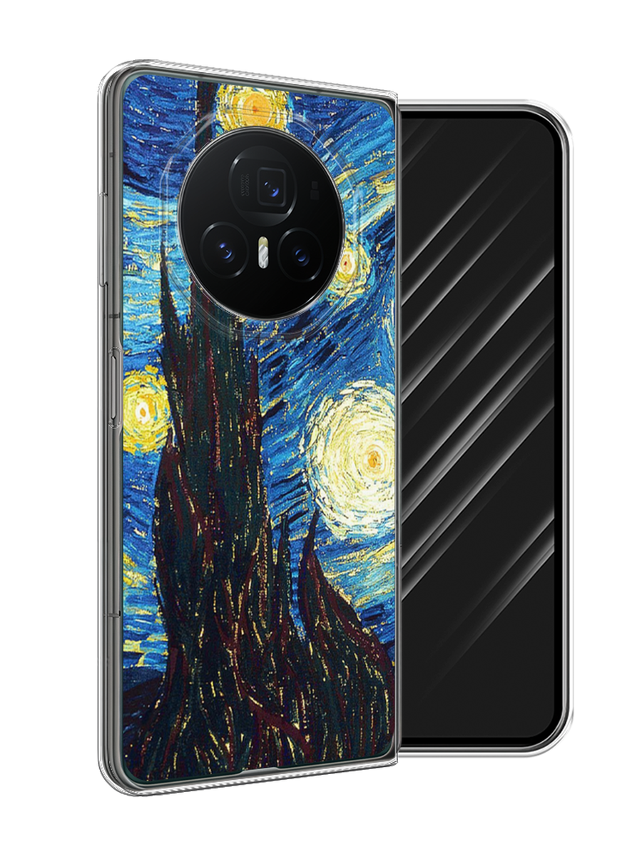 

Чехол Awog на Honor Magic V3 "Ван Гог Звездная ночь", Желтый, 6125050-1