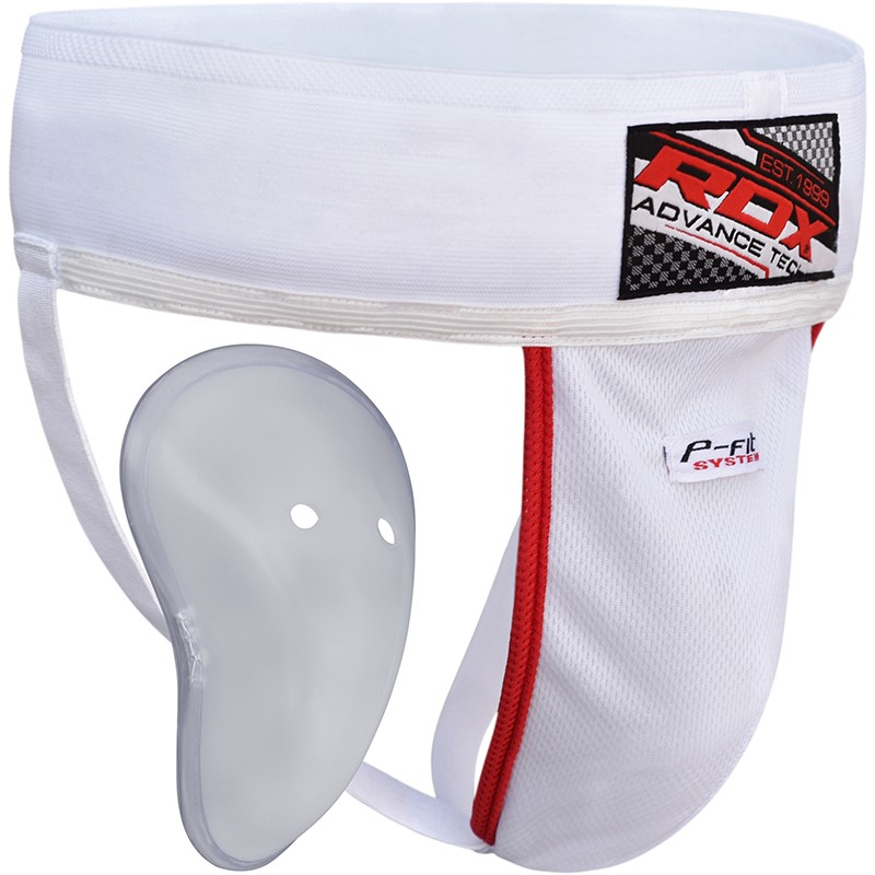 фото Бандаж authentic rdx h1 groin guard supporter protector white s