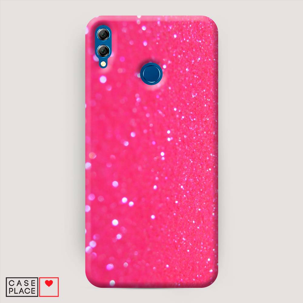 

Чехол Awog "Малиновые блестки рисунок" для Honor 8X