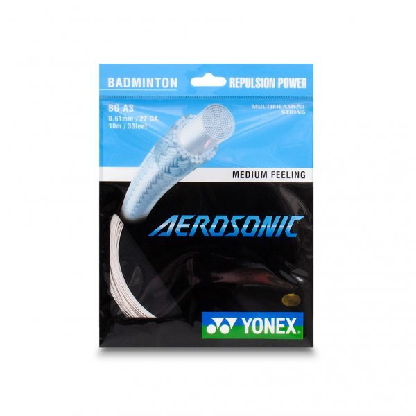 Струна для бадминтона Yonex 10m BG-AS Aerosonic, Pink