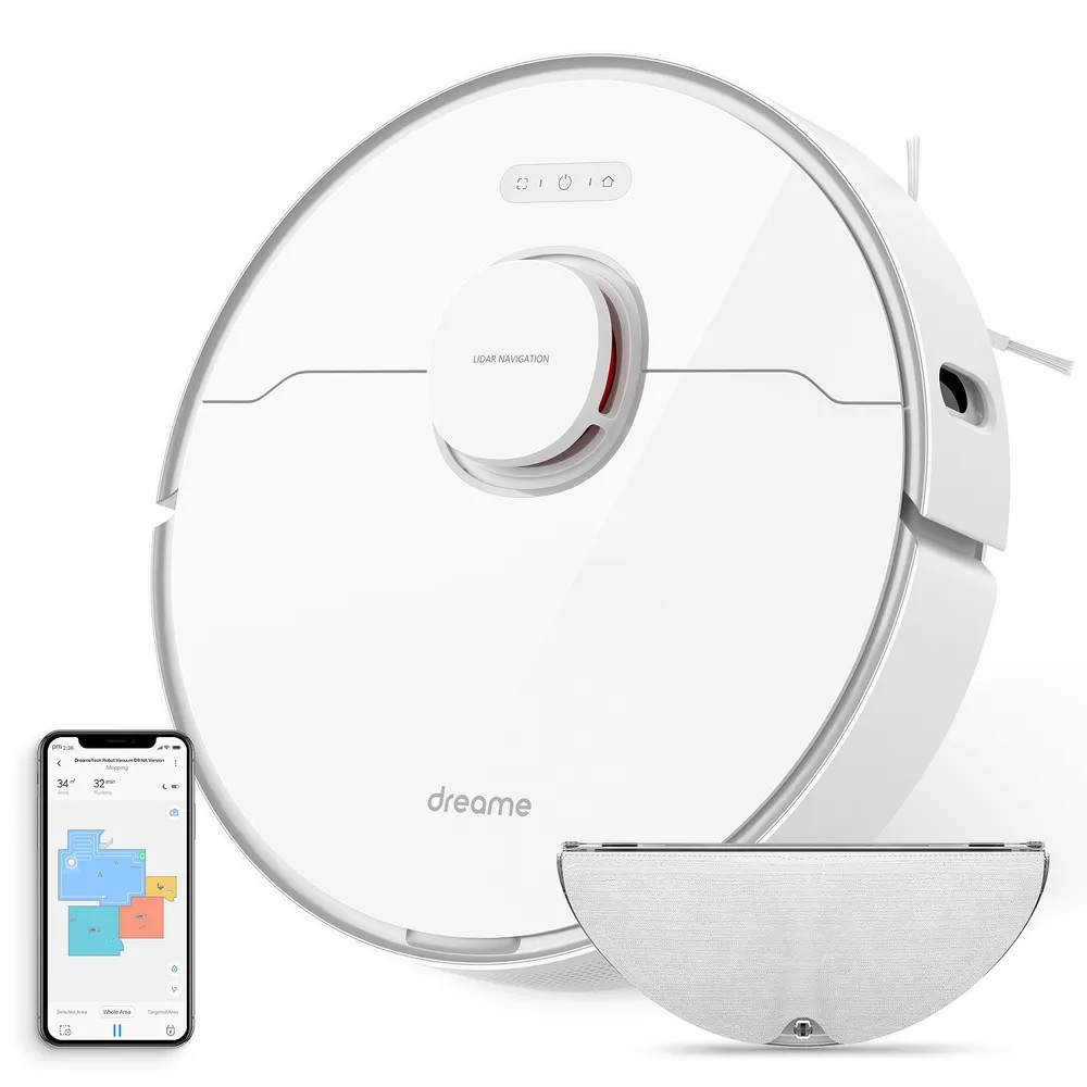 

Робот-пылесос Xiaomi Dreame L10 Pro Robot Vacuum белый, Dreame L10 Pro Robot Vacuum