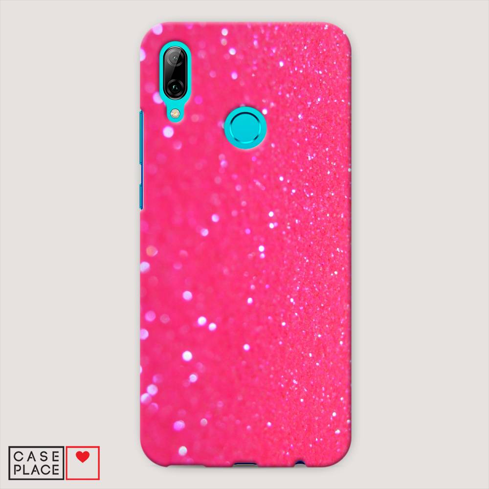

Чехол Awog "Малиновые блестки рисунок" для Huawei P Smart 2019