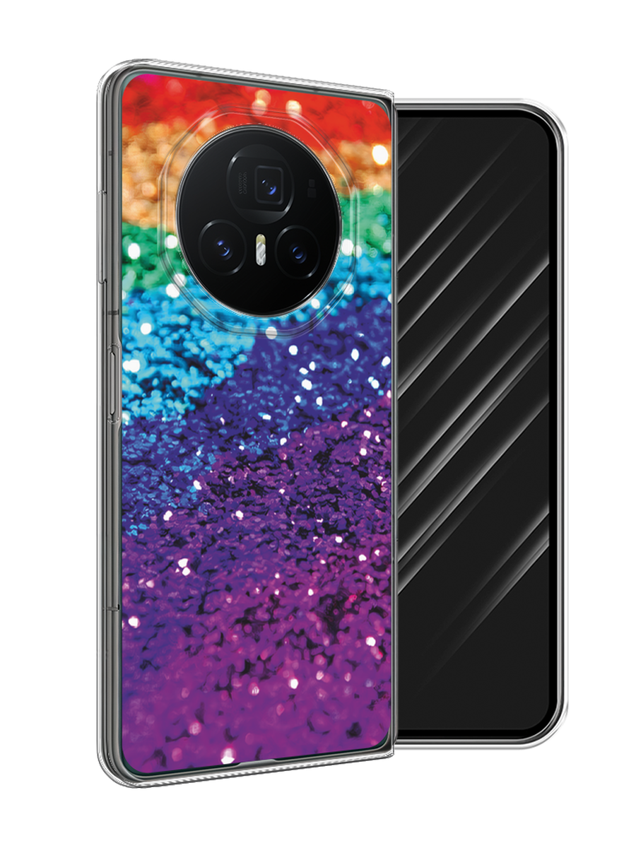 

Чехол Awog на Honor Magic V3 "Блестящая радуга рисунок", Разноцветный, 6125050-1