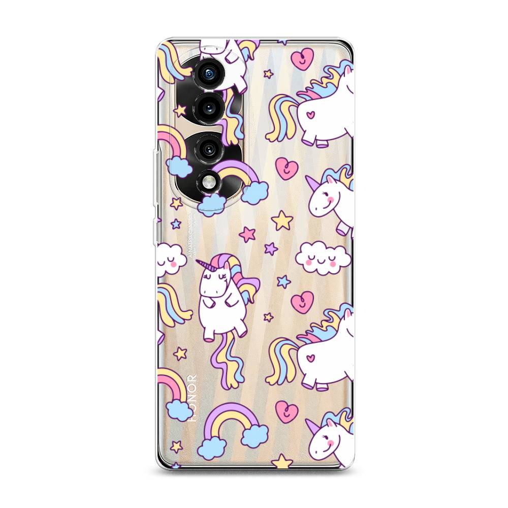 

Силиконовый чехол "Sweet unicorns dreams" на Honor 70 Pro, Sweet unicorns dreams