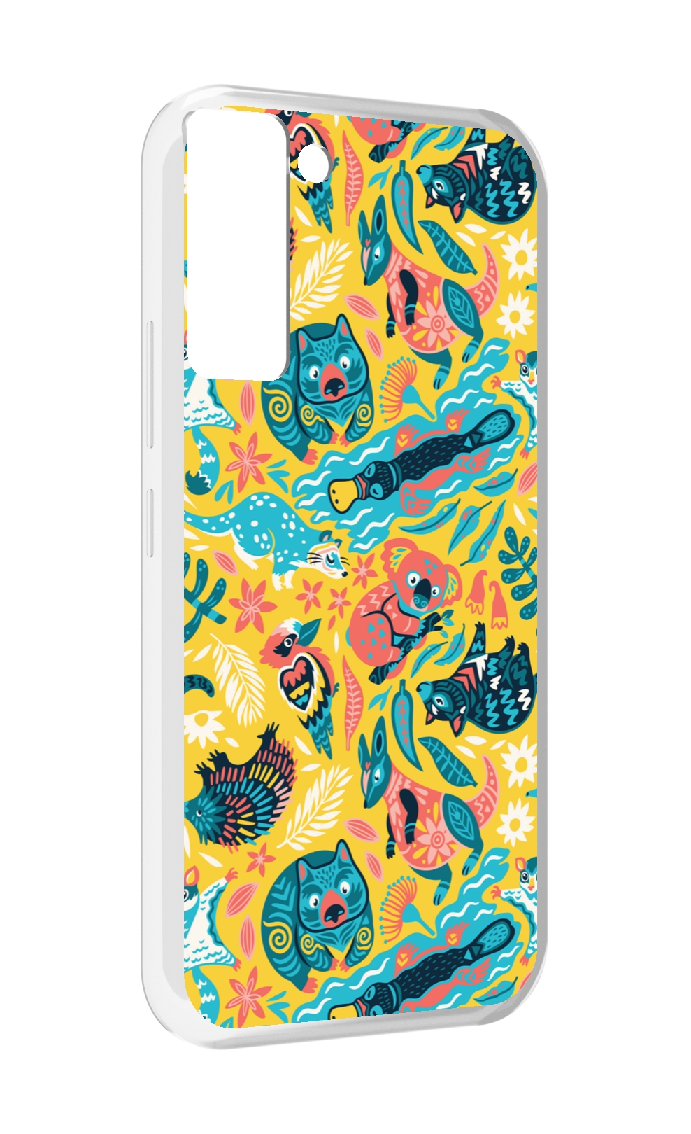 

Чехол MyPads seamless-pattern для Tecno Pop 5 LTE / Pop 5 Pro, Прозрачный, Tocco