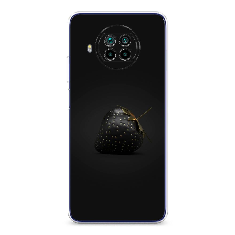 

Чехол Awog на Xiaomi Mi 10T Lite "Черная клубника", Разноцветный, 39150-10