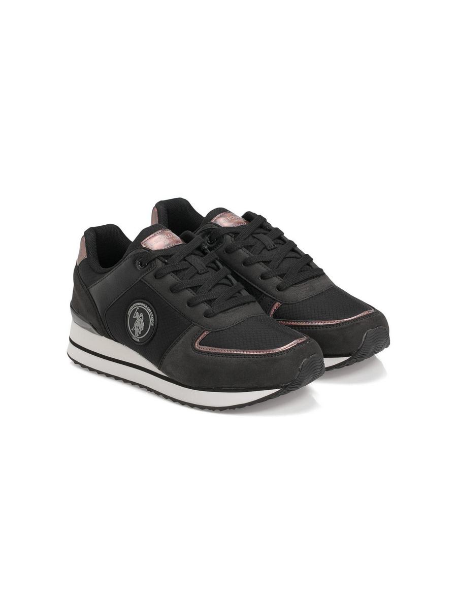 

Кроссовки женские U.S. POLO Assn. 1365955 черные 36 EU, Черный, 001365955