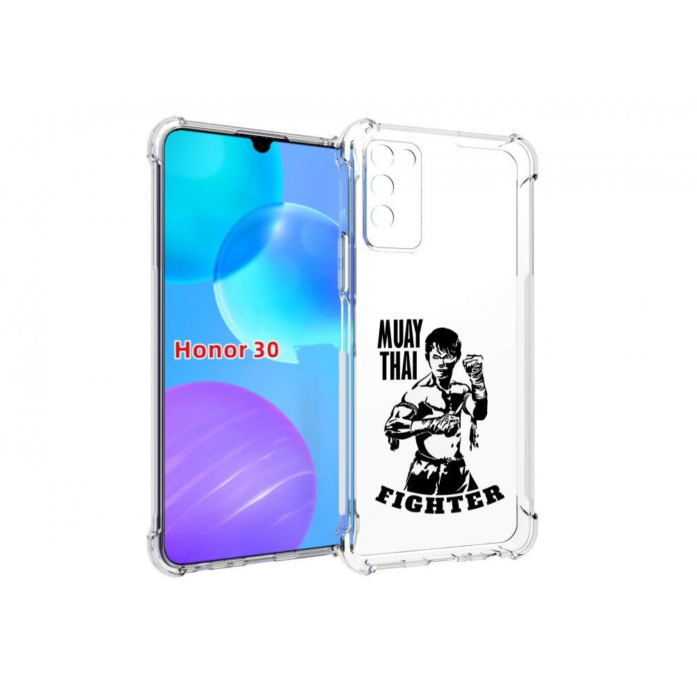 

Чехол MyPads Единоборства муайтай для Huawei Honor 30 Lite, Tocco