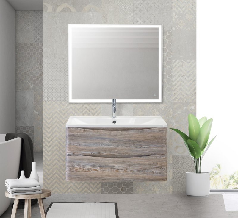 

Тумба для комплекта BelBagno ACQUA-900-2C-SO-PS pino scania, Серый;коричневый