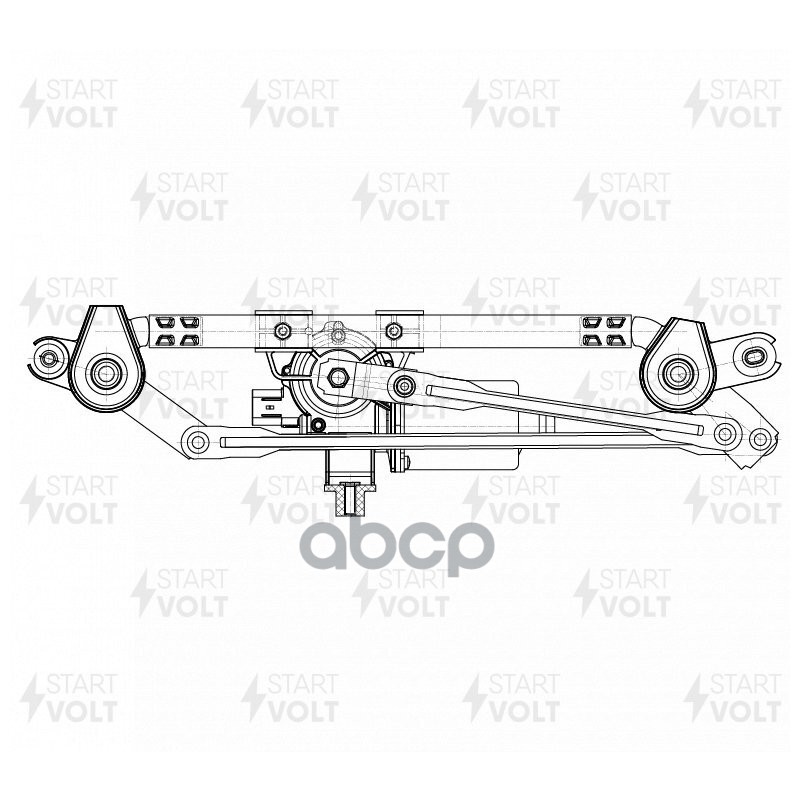 Стеклоочиститель В Сборе Для А/М Hyundai Solaris Ii (17-) (Vwa 08005) STARTVOLT арт. VWA08