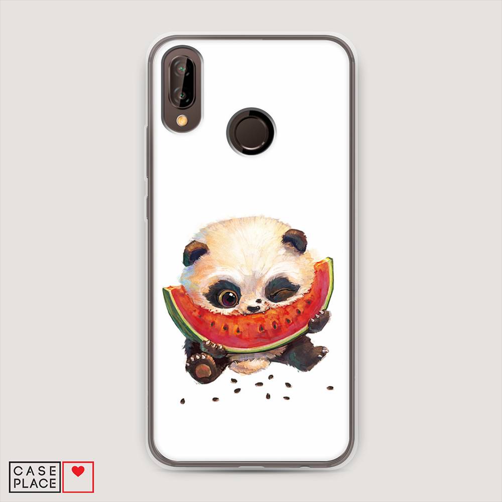 

Чехол Awog "Малыш панды с арбузом" для Huawei Nova 3