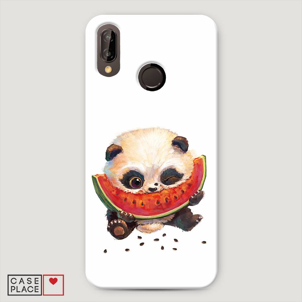 

Чехол Awog "Малыш панды с арбузом" для Huawei Nova 3E, 65620-1