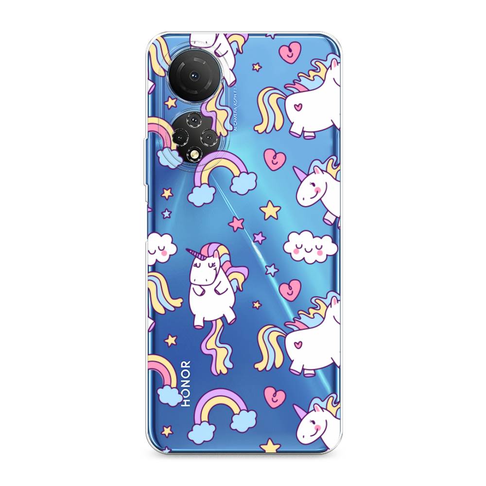 

Силиконовый чехол "Sweet unicorns dreams" на Honor X7, Sweet unicorns dreams