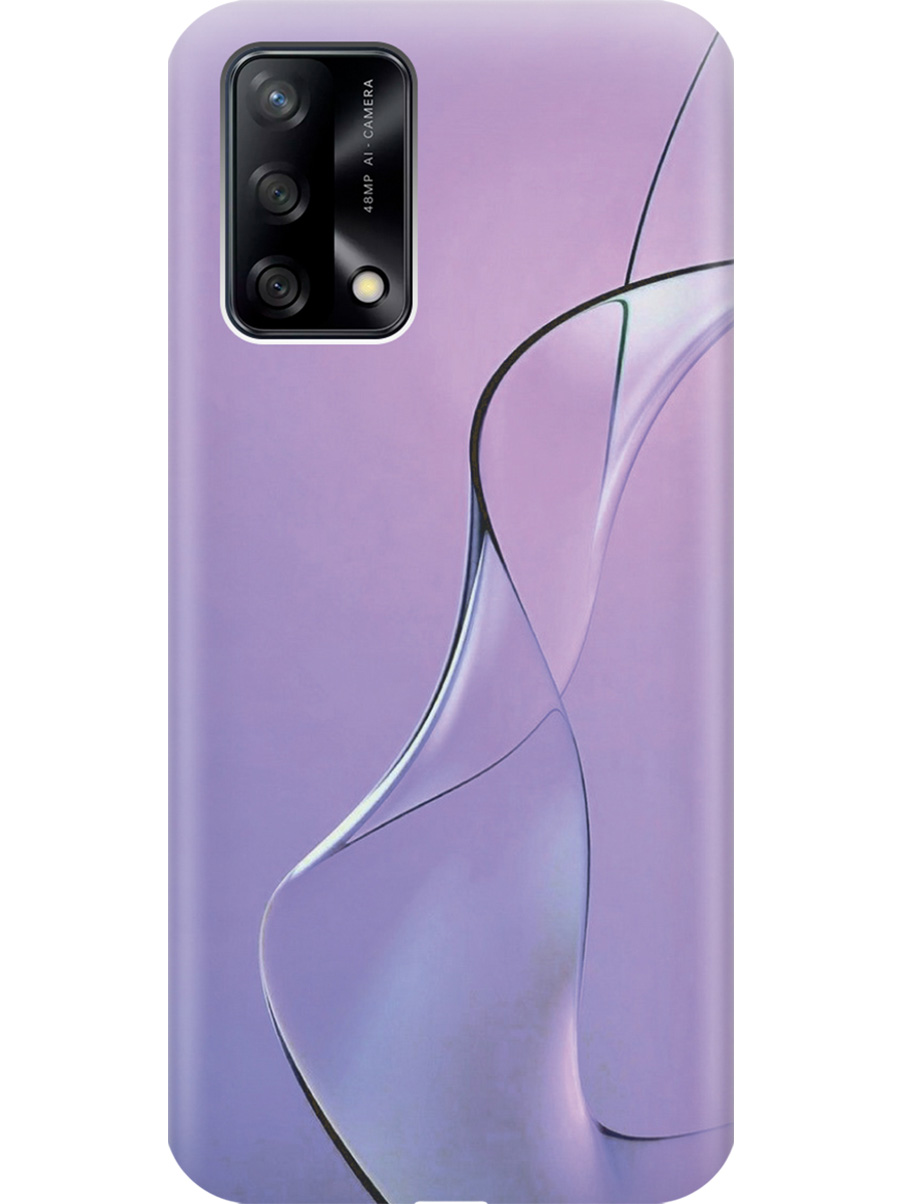 

Силиконовый чехол на OPPO A74 с принтом "Сиреневый изгиб", Прозрачный;розовый;фиолетовый, 726147231