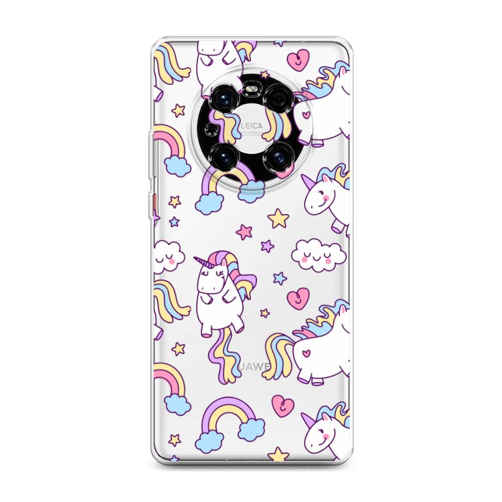 

Силиконовый чехол "Sweet unicorns dreams" на Huawei Mate 40E Pro, Sweet unicorns dreams