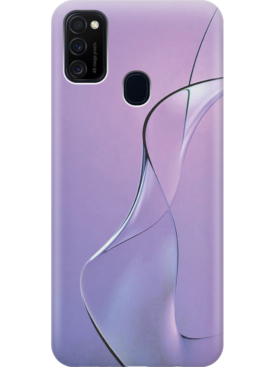 

Силиконовый чехол на Samsung Galaxy M21 / M30s с принтом "Сиреневый изгиб", Прозрачный;розовый;фиолетовый, 723067631