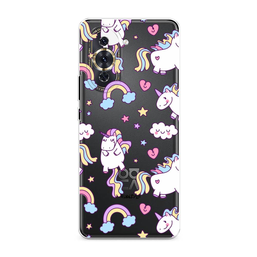 

Силиконовый чехол "Sweet unicorns dreams" на Huawei Nova 10 Pro, Sweet unicorns dreams