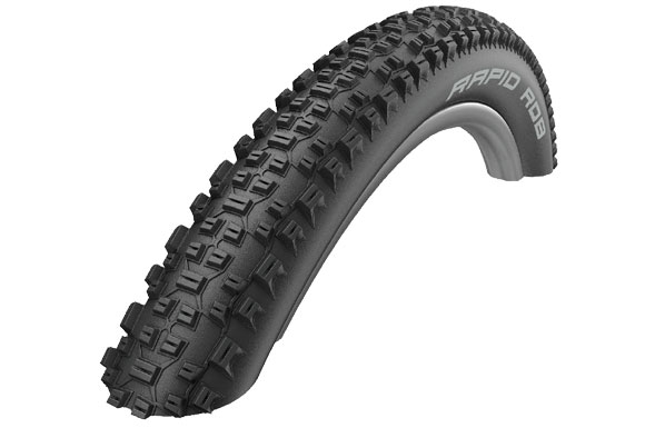 фото Велосипедная покрышка schwalbe 27.5x2.25 (57-584) rapid rob active line 2019